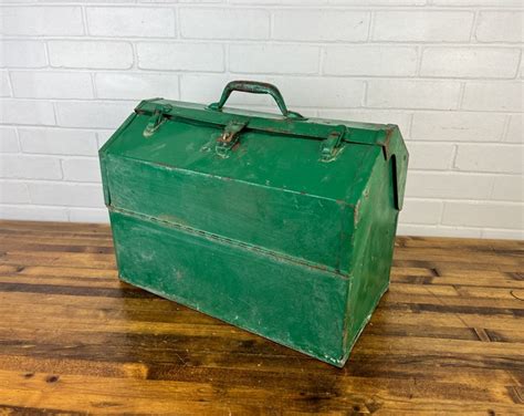 big green metal tool box|Amazon.com: Green Toolbox.